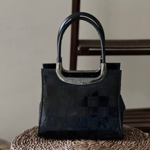کیف مشکی ورنی